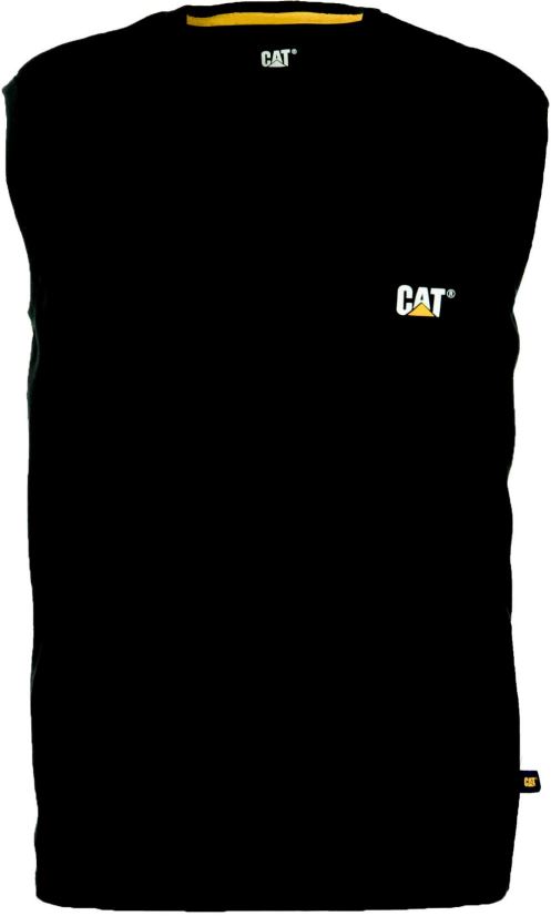 トレードマークのノースリーブポケットTシャツ 黒 男性 N2JB0V229 Caterpillar |トップス＆アウター