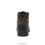 アウトラインスチールトゥワークブーツ ダークカモメグレー 男性 N2JB0V66 Caterpillar |ワークブーツ - 画像 (4)