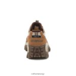 インベーダー スチールトゥ作業靴 ブラウンシュガー/タン 女性 N2JB0V286 Caterpillar |作業靴 - 画像 (4)