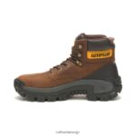 インベーダー ハイ スチールトゥ ワークブーツ ダークブラウン 男性 N2JB0V7 Caterpillar |ワークブーツ - 画像 (3)