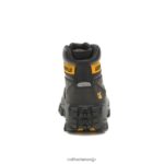 インベーダー ハイ スチールトゥ ワークブーツ 黒 男性 N2JB0V6 Caterpillar |ワークブーツ - 画像 (4)