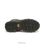 インベーダー ハイ スチールトゥ ワークブーツ ダークブラウン 男性 N2JB0V7 Caterpillar |ワークブーツ - 画像 (5)