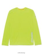 クールマックス長袖Tシャツ ハイビズイエロー 男性 N2JB0V233 Caterpillar |トップス＆アウター