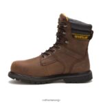 サルボ 8 インチ 防水スチールトゥ シンサレート ワークブーツ ダークブラウン 男性 N2JB0V68 Caterpillar |ワークブーツ - 画像 (3)