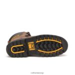 サルボ 8 インチ 防水スチールトゥ シンサレート ワークブーツ ダークブラウン 男性 N2JB0V68 Caterpillar |ワークブーツ - 画像 (6)