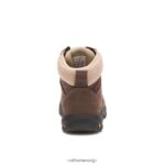 テススチールトゥワークブーツ チョコレート 女性 N2JB0V271 Caterpillar |ワークブーツ - 画像 (4)