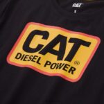 ディーゼルパワーティー 黒 女性 N2JB0V314 Caterpillar |トップス＆アウター - 画像 (2)
