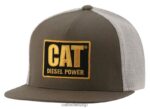 ディーゼルパワーフラットビルキャップ 暗い地球 男性 N2JB0V249 Caterpillar |帽子