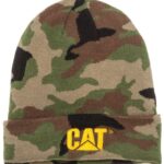 トレードマークのカフビーニー帽 ウッドランド迷彩柄 男性 N2JB0V251 Caterpillar |帽子