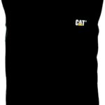 トレードマークのノースリーブポケットTシャツ 黒 男性 N2JB0V229 Caterpillar |トップス＆アウター