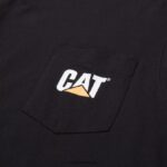 トレードマークのノースリーブポケットTシャツ 黒 男性 N2JB0V229 Caterpillar |トップス＆アウター - 画像 (3)