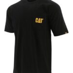 トレードマークのポケットTシャツ 黒 男性 N2JB0V234 Caterpillar |トップス＆アウター