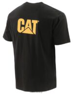 トレードマークのポケットTシャツ 黒 男性 N2JB0V234 Caterpillar |トップス＆アウター - 画像 (4)