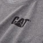 トレードマークのTシャツ グレー 女性 N2JB0V310 Caterpillar |トップス＆アウター - 画像 (3)