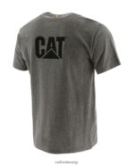 トレードマークのTシャツ ダークヘザーグレー 男性 N2JB0V213 Caterpillar |トップス＆アウター - 画像 (2)