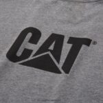 トレードマークのTシャツ ダークヘザーグレー 男性 N2JB0V213 Caterpillar |トップス＆アウター - 画像 (6)