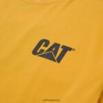 トレードマークのTシャツ 黄色 男性 N2JB0V211 Caterpillar |トップス＆アウター - 画像 (3)