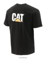 トレードマークのTシャツ 黒 男性 N2JB0V212 Caterpillar |トップス＆アウター - 画像 (2)