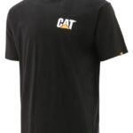 トレードマークのTシャツ 黒 男性 N2JB0V212 Caterpillar |トップス＆アウター