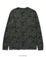 トレードマークバナー長袖Tシャツ ナイトカモ 男性 N2JB0V226 Caterpillar |トップス＆アウター - 画像 (3)