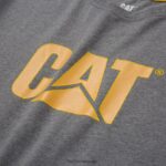 トレードマークロゴTシャツ グレー 男性 N2JB0V243 Caterpillar |トップス＆アウター - 画像 (3)