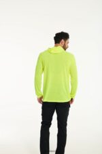 ハイビスアップフフード付き長袖Tシャツ 黄色 男性 N2JB0V222 Caterpillar |トップス＆アウター - 画像 (3)