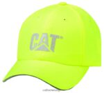 ハイビズトレードマークのキャップ 明るい黄色 男性 N2JB0V252 Caterpillar |帽子