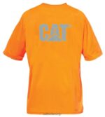 ハイビズトレードマークのポケットTシャツ オレンジ 男性 N2JB0V214 Caterpillar |トップス＆アウター - 画像 (2)