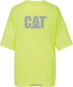 ハイビズトレードマークのポケットTシャツ メンズイエロー 男性 N2JB0V215 Caterpillar |トップス＆アウター - 画像 (3)