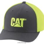 ハイビズメッシュキャップ ハイビズイエロー 男性 N2JB0V255 Caterpillar |帽子