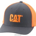 ハイビズメッシュキャップ ハイビズオレンジ 男性 N2JB0V254 Caterpillar |帽子