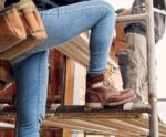 ペイズリー柄 6インチ スチールトゥ ワークブーツ ピラミッド 女性 N2JB0V278 Caterpillar |ワークブーツ - 画像 (7)