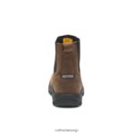 ホイールベーススチールトゥワークブーツ 粘土 男性 N2JB0V25 Caterpillar |ワークブーツ - 画像 (4)
