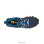 侵入者の靴 トータル・イクリプス/モロッカンブルー 男性 N2JB0V136 Caterpillar |カジュアルな分厚いスニーカー - 画像 (7)