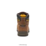 吸収性防水複合つま先ワークブーツ 茶色 女性 N2JB0V266 Caterpillar |ワークブーツ - 画像 (4)