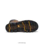 掘削機 XL 6 インチ防水コンポジットつま先ワークブーツ ダークブラウン 男性 N2JB0V26 Caterpillar |ワークブーツ - 画像 (5)