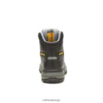 掘削機スーパーライトクールカーボンコンポジットつま先ワークブーツ 黒 男性 N2JB0V48 Caterpillar |ワークブーツ - 画像 (4)
