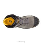 掘削機スーパーライト防水カーボン複合つま先ワークブーツ ピューター 男性 N2JB0V38 Caterpillar |ワークブーツ - 画像 (6)