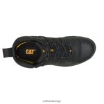防水スチールトゥワークブーツ 黒 男性 N2JB0V22 Caterpillar X Accomplice |ワークブーツ - 画像 (6)