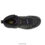 限界防水スチールトゥワークブーツ 黒 男性 N2JB0V10 Caterpillar |ワークブーツ - 画像 (6)